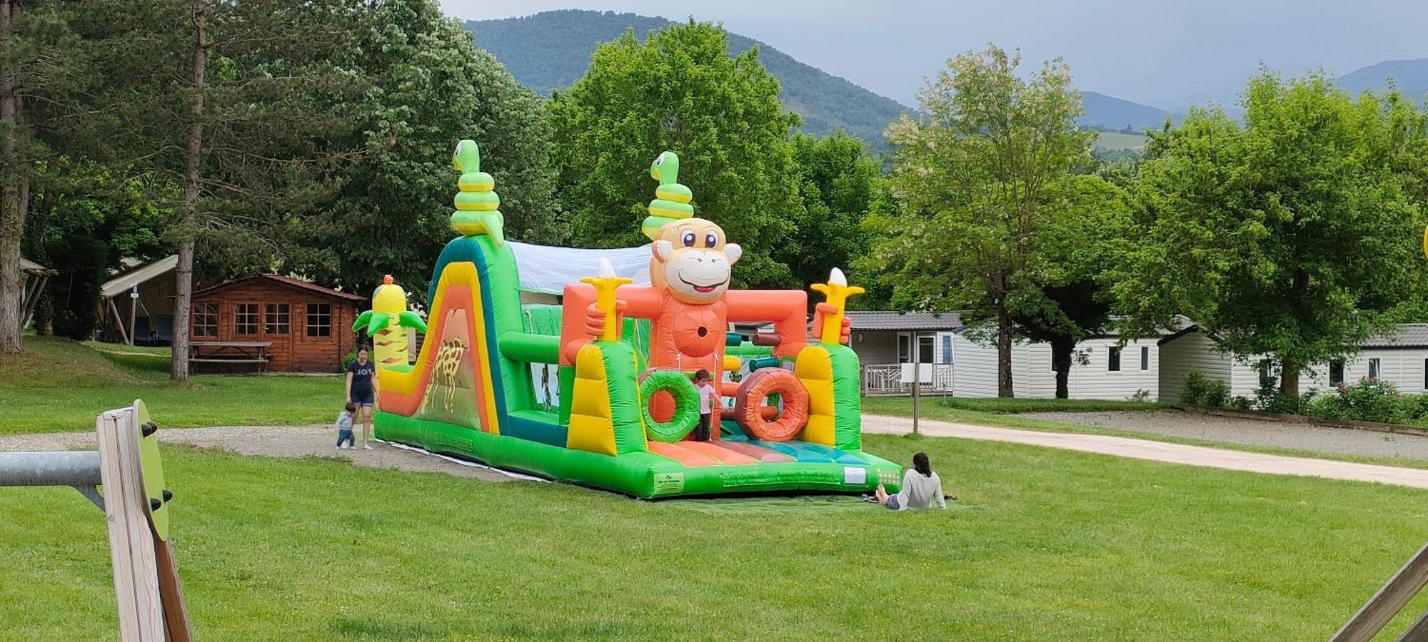 Camping 3 Etoiles - Piscine Chauffee - Vue Montagne Saint-Girons  Exteriör bild